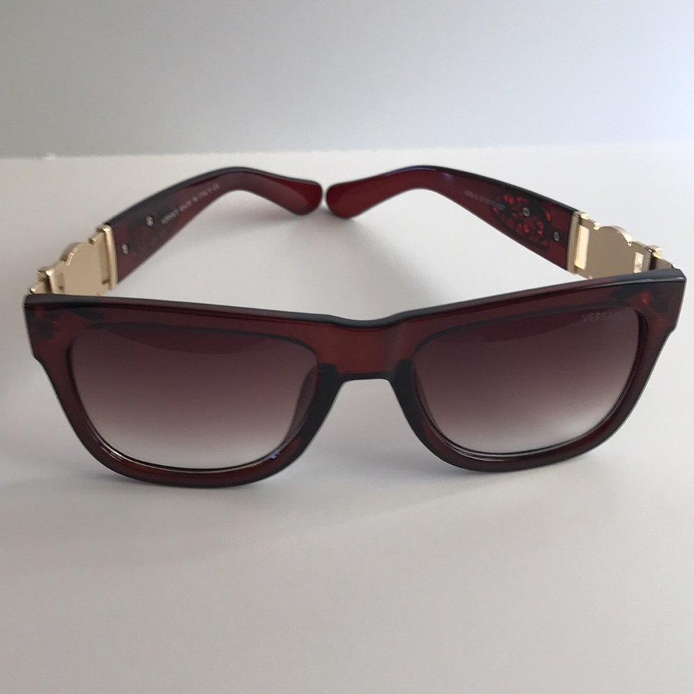 Versace medusa square sunglasses gradient brown - Picture 2 of 4